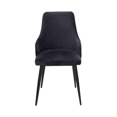 Luxury Dining room Black Designer 6x Chairs Single Seater Modern Furnishings