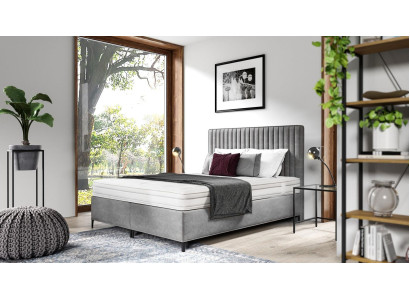 Furnishings Bed Textile Luxury Design Box Spring Bed Bedroom Wood Double