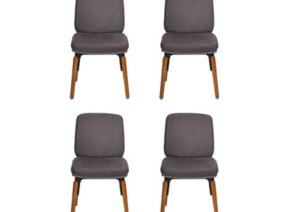 Dining room Chair Modern Dining room new 4x Chairs Luxury Design Furnishings