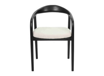 Black &White Dining room Chairs Luxury Kitchen Seat Furniture Metal Chairs