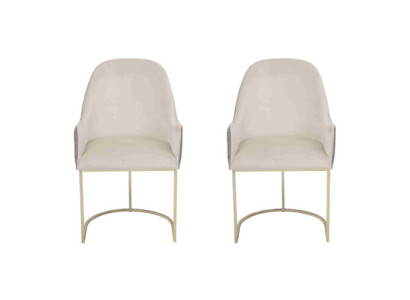 Upholstered chair 2x Chairs Dining room chair High quality kitchen chair Multicolored Modern