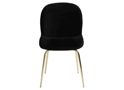 Black Upholstery Recliner Chair Designer Dining room chair Modern Kitchen chairs