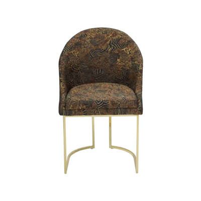 Round Dining room Stainless Steel Chair Living room Chairs Luxury Upholstery Seater
