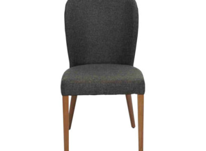 Gray Modern Wooden Chair Upholstery Recliner Designer Single Seater Armchair