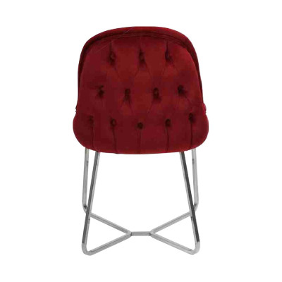 Modern Red 2x Chairs Luxury Dining room Furnishings Chairs new Furniture Dining room chair