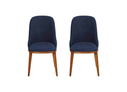 Stylish Blue e Dining room Chairs Designer Furnishing Chair Set Furniture