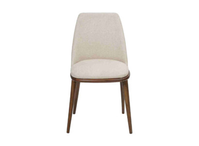 White upholstered chair Designer Kitchen chairs Designer Textile single seater new
