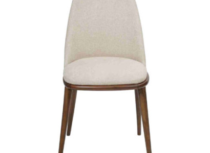 White upholstered chair Designer Kitchen chairs Designer Textile single seater new