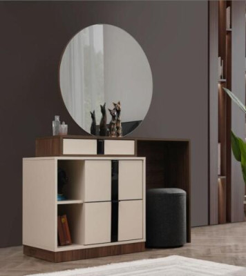 Dressing table cosmetic table dressing table dressing table beige mirror