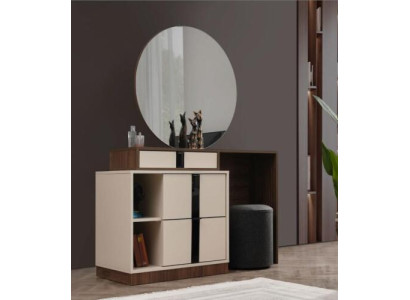 Dressing table cosmetic table dressing table dressing table beige mirror