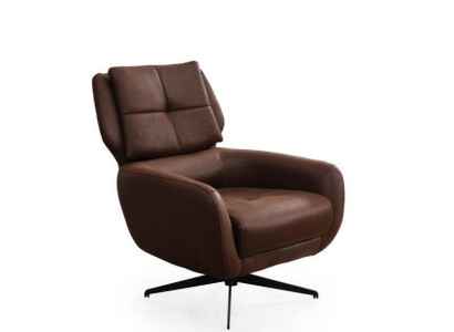 Living room Armchair Wing Chair Fabric Chair Fabric Brown Seater Single Seater