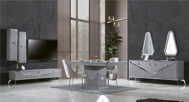 Dining table Dining set Table Sets Chair Suite Furniture chair group 5 pieces. set