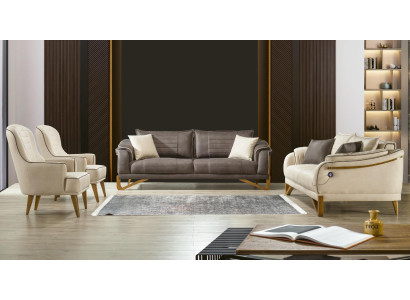 Sofa set Couch Set 3+3+1+1 Seat Upholstery Suite Furniture Seat cushions 4 pieces