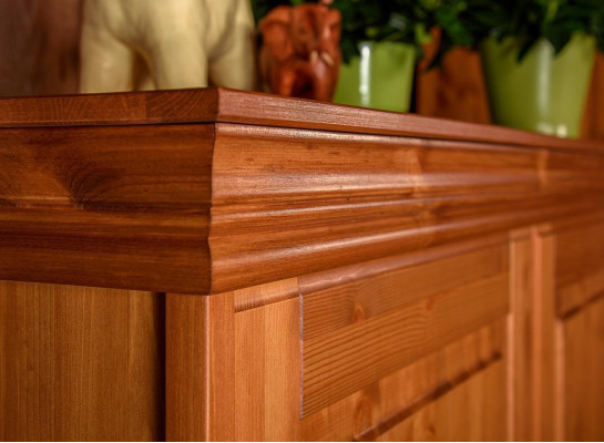 Wardrobe Country House Style Furniture Wardrobe Wood Bedroom Cabinets Brown new