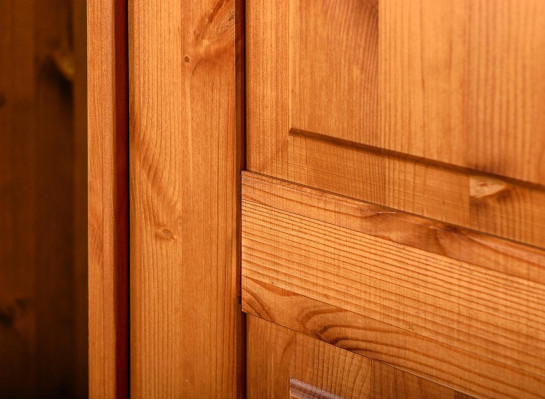 Wardrobe Country House Style Furniture Wardrobe Wood Bedroom Cabinets Brown new