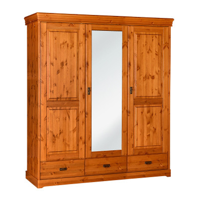 Wardrobe Wooden Cupboard Bedroom Furniture Shelf Clothes cupboards Wardrobe xxl