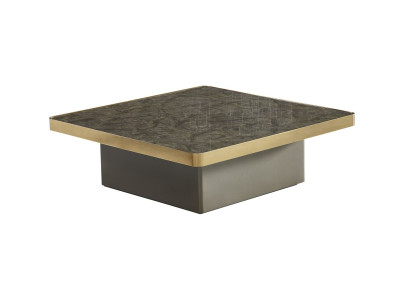 Side table Wood new Modern Design Furniture Luxury Dark Gray Marble Living room