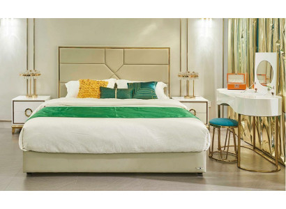 Bed Upholstery Design Luxury Metal Double Beds Marriage Sleep Room Leather Hotel new