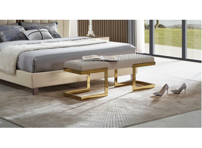 Stool Poufa Footstool Rectangular Stool Upholstered Stool Stool Side