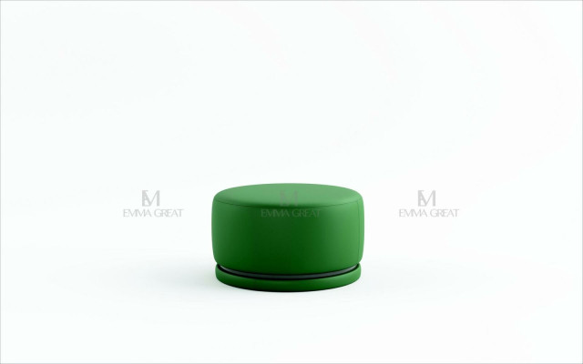 Luxury Stool Design Living room Ottoman Footstool Seat Side Leather Modern new
