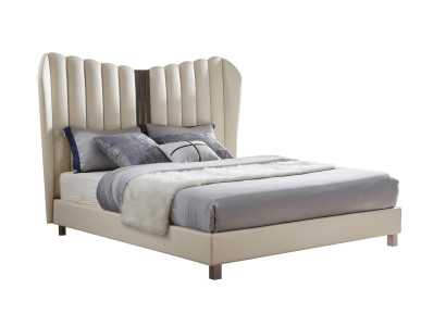 Beige Bedroom Bed Classic s Bed frame design hotel luxury Beds new