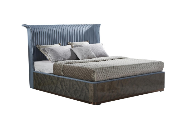 Classic Designer Beds Bedroom Bed Double Hotel Furniture Fabric Textile new