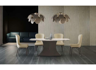 Dining table Marble Dining room Tables Table Design Wood Luxury Furniture new