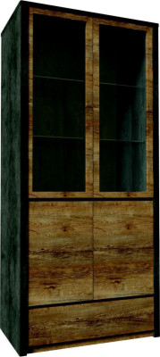 Display cabinets Glass Cabinets Classic Display case Wardrobe display cabinet new