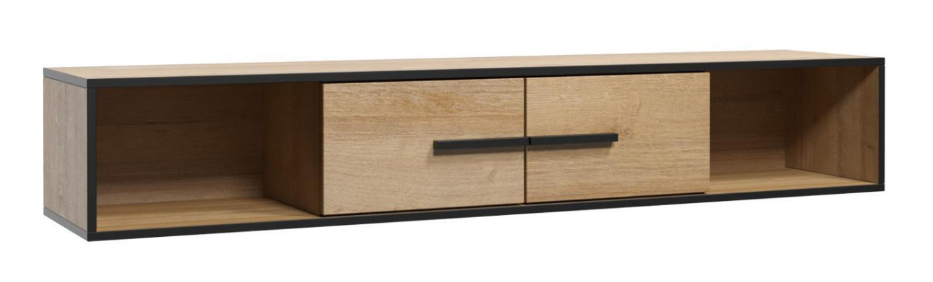 Chest of drawers Wardrobe TV stand Shelf Living room 6 pieces. Furniture Wall unit living wall set
