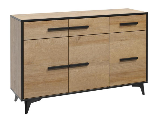 Luxury Wardrobe Wood Style Furniture Wood Living room Chest of drawers Sideboard Display case Dressers