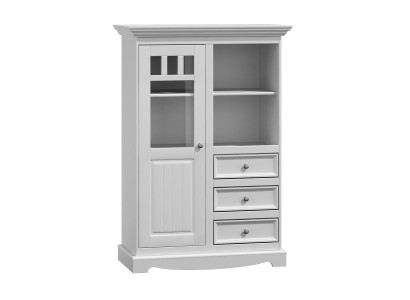 Sideboard Country House Style Living Room Wall Shelves Wood Shelf Bookcase Wardrobe