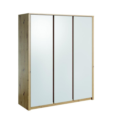 Clothes cabinets Mirror Wood Wardrobe Furniture Cabinets Clothes Wardrobe new