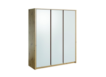 Clothes cabinets Mirror Wood Wardrobe Furniture Cabinets Clothes Wardrobe new