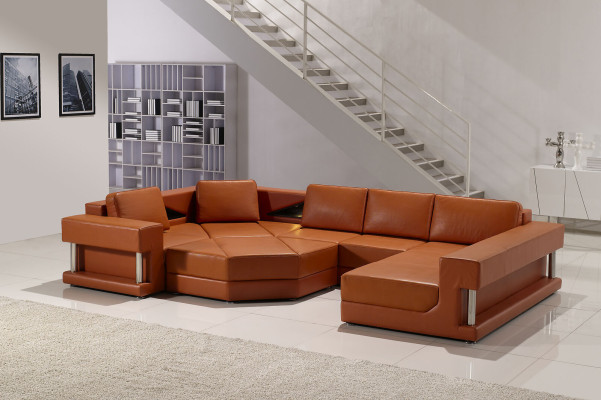 Couch Corner suite Living landscape U-shape Sofa Corner sofa Corner sofa Suite