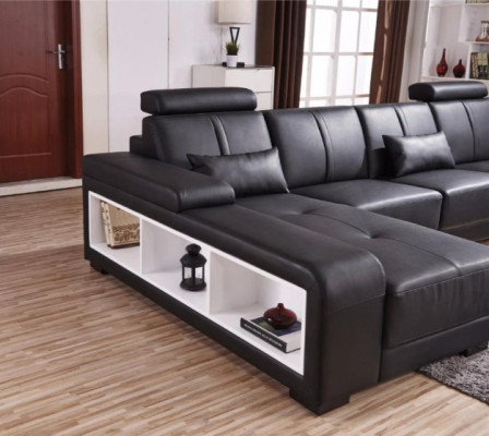 XXL BIG Living landscape U-shape Corner sofa Sofa Couch Upholstery Decoration Suite