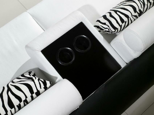 Corner sofa + 2x Stool corner sets Leather Couches Living room seating furniture