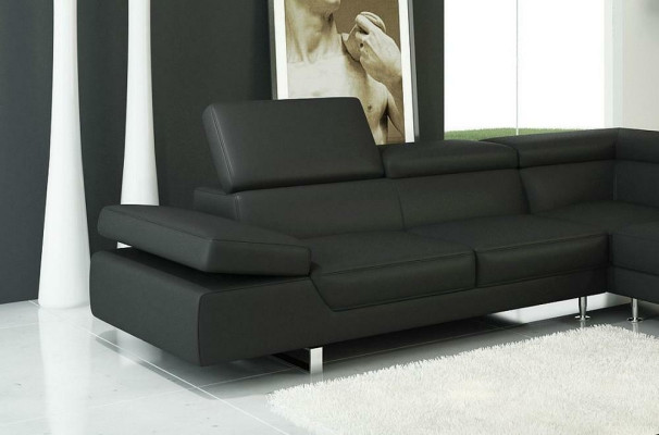 Corner sofa Leather sofa Living landscape L-shape Sofa Couch Decoration Upholstery Seat Corner