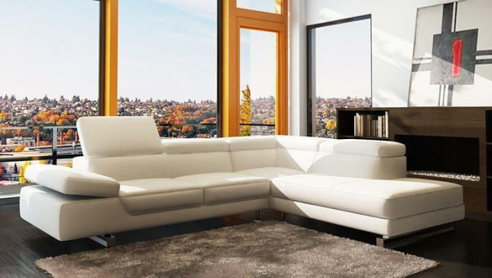 Corner sofa Leather sofa Living landscape L-shape Sofa Couch Decoration Upholstery Seat Corner