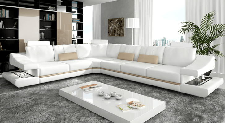 Leather sofa Corner sofa Couch Designer Upholstery Corner suite Sofa Couches Sofas