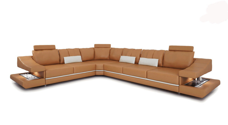 Leather sofa Corner sofa Couch Designer Upholstery Corner suite Sofa Couches Sofas