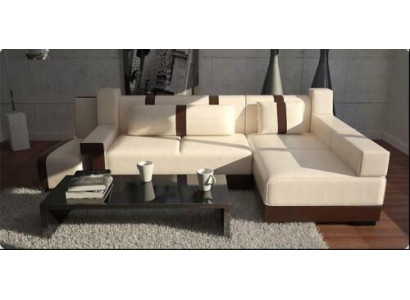 Corner sofa Sofa Couch Decoration Upholstery Living landscape Leather Corner Sofas Suite