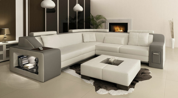 Corner sofa Sofa Upholstery Couch Living landscape L-shape Couches Sofas
