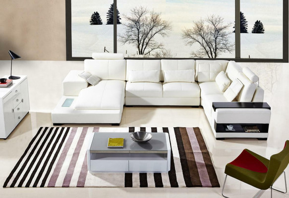 Sofa Living landscape U-shape Corner sofa Couch Suite Upholstery Corner sofa new
