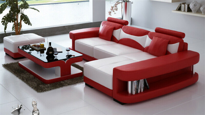 Corner sofa Corner suite Living landscape L-shape Sofa Corner sofa Couch Suite