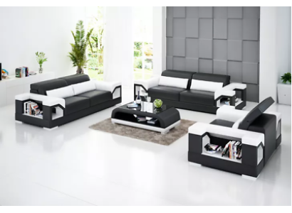 Couch Sofa set 321 Seater Coffee table Leather sofa Modern Sofa Living landscape