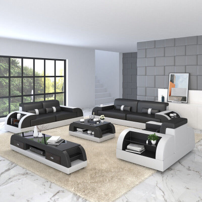 Sofa set Upholstery 321 Seater Set Design Sofas Couches Leather Modern
