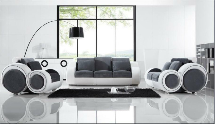 Modern Sofa set 3+2+1 Seater Set Design Sofas Upholstery Couches Textile