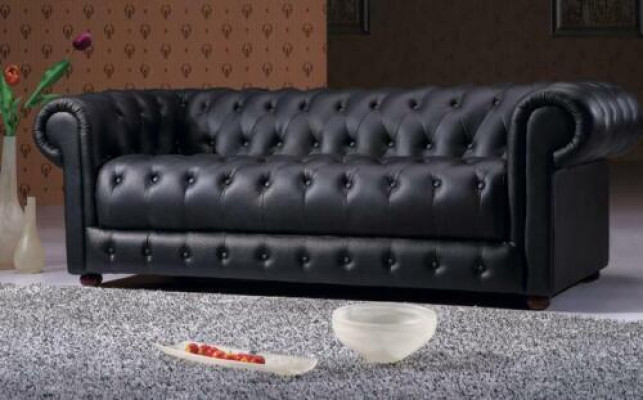 Leather Sofa Seat Pad Suite Chesterfield Chairs Design Sofa Couch Suite
