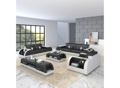 Sofa set 311 Seater Design Couch Upholstery Sofas Modern Suite Group