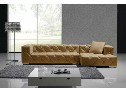 Chesterfield Leather Modern Couch Living landscape Leather sofa Corner sofa Sofa